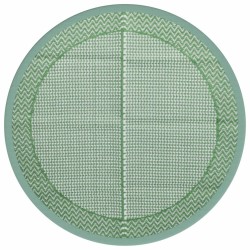 Tapis d'extérieur ARAKIL vert Ø200 cm PP 