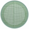 Tapis d'extérieur ARAKIL vert Ø200 cm PP 