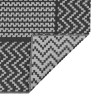 Tapis d'Extérieur "ARAKIL" Noir et Gris 300x300 cm PP 