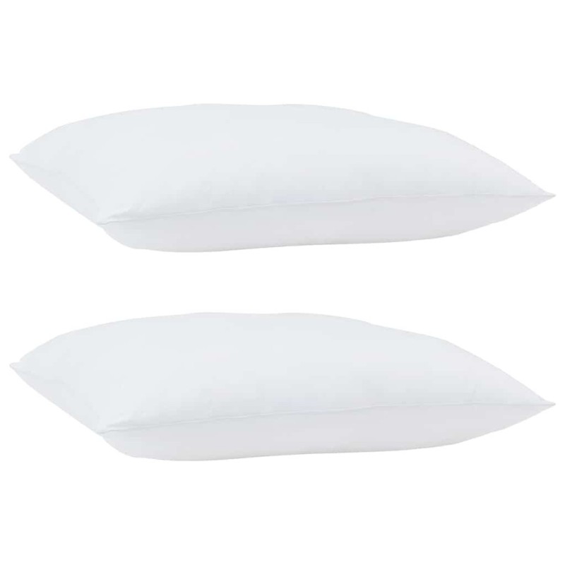 Oreillers 2 pcs Blanc 65 x 65 cm 