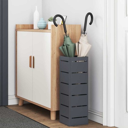 Porte-parapluies Anthracite Métal Moyen Décos modernes 