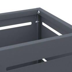 Porte-parapluies Anthracite Métal Moyen Décos modernes 