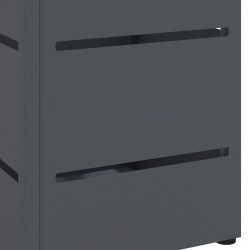 Porte-parapluies Anthracite Métal Moyen Décos modernes 