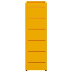 Porte-parapluies Jaune moutarde Métal Standard Porte-parapluies 