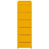 Porte-parapluies Jaune moutarde Métal Standard Porte-parapluies 