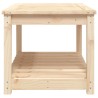 Table de jardin 82,5x50,5x45 cm bois massif de pin 