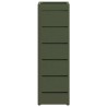 Porte-parapluies Vert olive Métal Moyen Porte-parapluies 