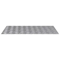 Plates en Aluminium Antidérapantes 2 pcs 80x50 cm 