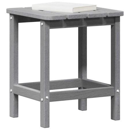 Table d'appoint Adirondack Gris clair 38x38x45 cm HDPE 
