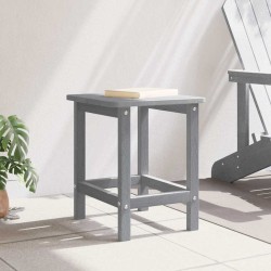 Table d'appoint Adirondack Gris clair 38x38x45 cm HDPE 