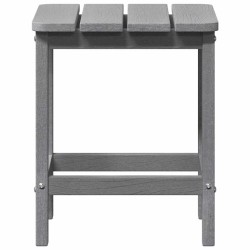 Table d'appoint Adirondack Gris clair 38x38x45 cm HDPE 