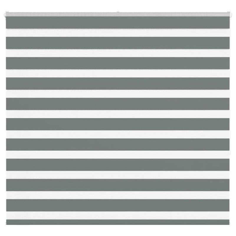 Store zèbre gris foncé largeur du tissu 150,9 cm polyester 