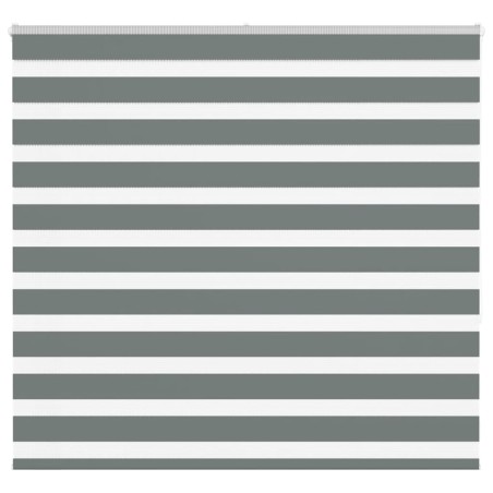 Store zèbre gris foncé largeur du tissu 150,9 cm polyester 