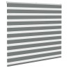 Store zèbre gris foncé largeur du tissu 150,9 cm polyester 