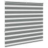Store zèbre gris foncé largeur du tissu 150,9 cm polyester 