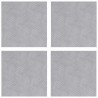 Plaques Aluminium à Motif 4 pcs Antidérapantes 30x30 cm 