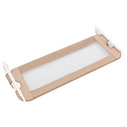 Barrière de lit enfant Taupe 102x42 cm Polyester 