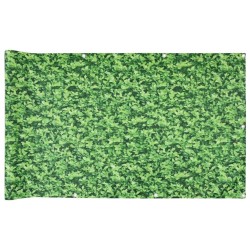 Écran d'intimité de balcon aspect de plante vert 700x90 cm PVC 