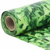 Écran d'intimité de balcon aspect de plante vert 700x90 cm PVC 