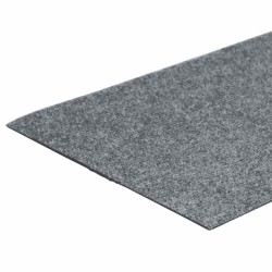 Tapis d'escalier autocollants 15 pièces 60 x 25 cm Gris clair Rectangulaire 