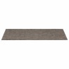 Tapis d'escalier autocollants 15 pièces 60 x 25 cm Beige Rectangulaire 