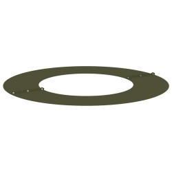 Pot de fleur en plastique Vert olive Plastique Grand 