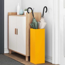 Porte-parapluies Jaune moutarde Métal Standard Porte-parapluies 