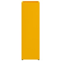 Porte-parapluies Jaune moutarde Métal Standard Porte-parapluies 