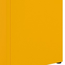 Porte-parapluies Jaune moutarde Métal Standard Porte-parapluies 