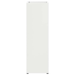 Stand de Parapluie Blanc Bois Moyen Support de Parapluie Blanc 