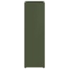 Porte-parapluies Vert olive Métal Moyen Rangement 