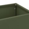 Porte-parapluies Vert olive Métal Moyen Rangement 