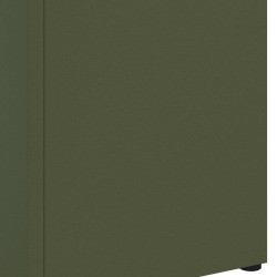 Porte-parapluies Vert olive Métal Moyen Rangement 