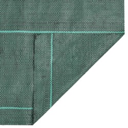 Membrane anti-mauvaises herbes vert 1x200 m PP 