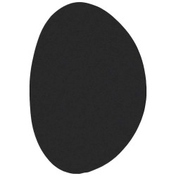 Tapis Noir 140 x 200 cm 100% Polyester 