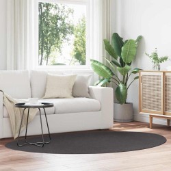 Tapis Anthracite 140 x 200 cm Laine 