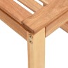 Tabouret de salle de bain 40x30x46 cm Bois massif de noyer 