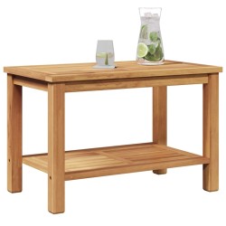 Table basse Marron 70 x 40 x 45 cm Bois de teck massif 