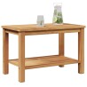 Table basse Marron 70 x 40 x 45 cm Bois de teck massif 