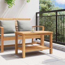 Table basse Marron 70 x 40 x 45 cm Bois de teck massif 