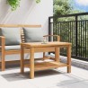 Table basse Marron 70 x 40 x 45 cm Bois de teck massif 
