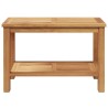 Table basse Marron 70 x 40 x 45 cm Bois de teck massif 