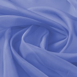 Tissu de rideau 1,45 x 20 m Bleu royal 