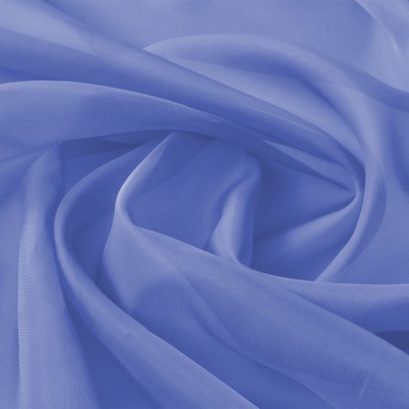 Tissu de rideau 1,45 x 20 m Bleu royal 