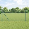 Clôture en fil soudé Verte 1,4x25 m en acier 