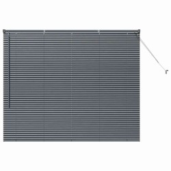 Store de Fenêtre Gris foncé 80 x 130 cm Aluminium 