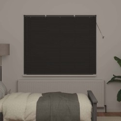 Store de Fenêtre Gris foncé 80 x 130 cm Aluminium 