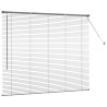 Store de Fenêtre Gris foncé 80 x 130 cm Aluminium 