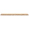 Appuis de fenêtre 2 pcs non traité 120x20x2cm bois chêne massif 
