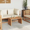 Table d'appoint de jardin 70x37.5x35.5 cm Bois massif Teck 